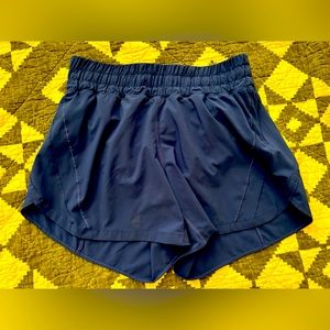 Lululemon Track That short. Royal blue. Size 8. Practically new